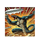 蛇無双。（個別スタンプ：14）