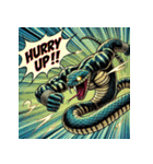 蛇無双。（個別スタンプ：20）