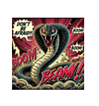 蛇無双。（個別スタンプ：23）