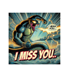 蛇無双。（個別スタンプ：25）