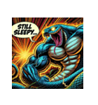 蛇無双。（個別スタンプ：28）