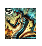 蛇無双。（個別スタンプ：29）