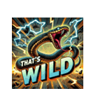 蛇無双。（個別スタンプ：38）