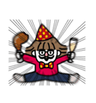 年末年始、やる事多すぎイイィーーッ！(赤)（個別スタンプ：37）