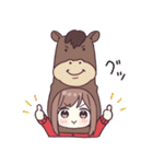 めでたカワイイ♡あけおめジャージちゃん（個別スタンプ：7）