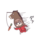 めでたカワイイ♡あけおめジャージちゃん（個別スタンプ：8）