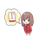 めでたカワイイ♡あけおめジャージちゃん（個別スタンプ：9）