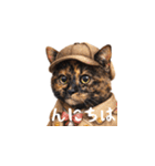 名探偵ハナコと犯人たち(日本語)（個別スタンプ：3）