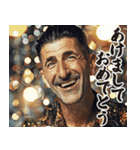 お正月のイタリア人【謹賀新年/あけおめ】（個別スタンプ：5）