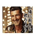 お正月のイタリア人【謹賀新年/あけおめ】（個別スタンプ：10）