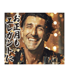 お正月のイタリア人【謹賀新年/あけおめ】（個別スタンプ：25）