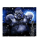 飛び出す！ 年末年始 強面あけおめスタンプ（個別スタンプ：23）