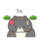 ☆とろけるネコのお正月☆ハチワレ（個別スタンプ：26）