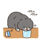 ☆とろけるネコのお正月☆ハチワレ（個別スタンプ：31）