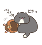 ☆とろけるネコのお正月☆ハチワレ（個別スタンプ：39）