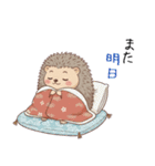 ほっこりハリネズミのお正月スタンプ⭐︎（個別スタンプ：29）