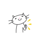 しろねこが新年をお祝いするよ！2026（個別スタンプ：26）