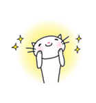 しろねこが新年をお祝いするよ！2026（個別スタンプ：28）