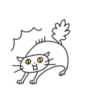 しろねこが新年をお祝いするよ！2026（個別スタンプ：33）