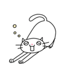 しろねこが新年をお祝いするよ！2026（個別スタンプ：39）