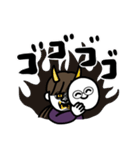 年末年始、やる事多すぎイイィーーッ！(紫)（個別スタンプ：30）