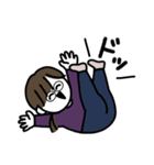 年末年始、やる事多すぎイイィーーッ！(紫)（個別スタンプ：32）