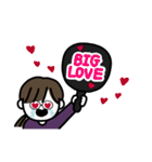 年末年始、やる事多すぎイイィーーッ！(紫)（個別スタンプ：34）