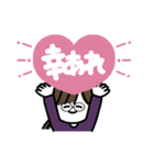 年末年始、やる事多すぎイイィーーッ！(紫)（個別スタンプ：40）