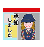 キッチンカー シリーズ 赤いキッチンカー（個別スタンプ：7）