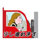 キッチンカー シリーズ 赤いキッチンカー（個別スタンプ：10）