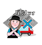 キッチンカー シリーズ 赤いキッチンカー（個別スタンプ：14）