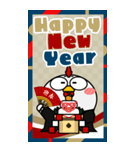 ニワトリ de あーる★ビッグなお正月2026（個別スタンプ：3）