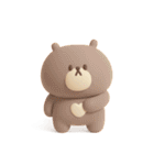 年末年始◎3Dこぐまさんスタンプ #2026(2)（個別スタンプ：7）