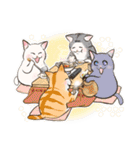 ねこまみれ年賀（個別スタンプ：14）