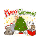 ねこまみれ年賀（個別スタンプ：17）