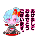 悪魔ちゃんのあけおめスタンプ♡（個別スタンプ：3）