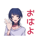 サブカルガールの推し尊いトーク2♡（個別スタンプ：2）