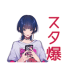 サブカルガールの推し尊いトーク2♡（個別スタンプ：15）