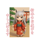 3D馬耳娘のお正月2026②（個別スタンプ：3）