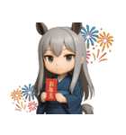 3D馬耳娘のお正月2026②（個別スタンプ：9）