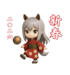 3D馬耳娘のお正月2026②（個別スタンプ：23）