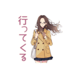 冬のメガネガール★ガーリー（個別スタンプ：9）