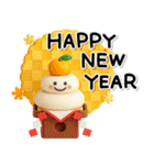 毎年使える♡大人の年末年賀スタンプ2026（個別スタンプ：3）