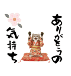 アメリカンカール❗️子猫のお正月あいさつ（個別スタンプ：13）