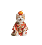 アメリカンカール❗️子猫のお正月あいさつ（個別スタンプ：37）