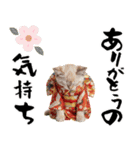 トンキニーズ子猫！かわいいお正月あいさつ（個別スタンプ：13）