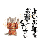 トンキニーズ子猫！かわいいお正月あいさつ（個別スタンプ：30）