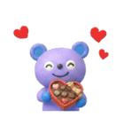 冬☆キバくま（個別スタンプ：16）