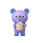 冬☆キバくま（個別スタンプ：26）