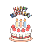 2026◆シンプルな年賀状（個別スタンプ：28）